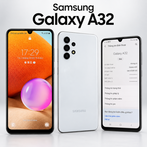 Samsung Galaxy A32_ ba góc nhìn