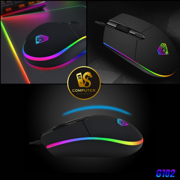 Chuột Game Thủ Diviparo G102 Led RGB DPI 2400