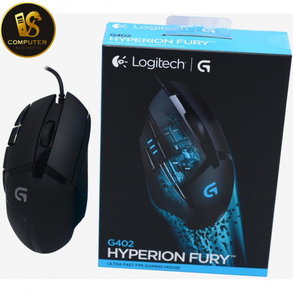 Chuột chơi game Logitech G402 Hyperion Fury USB Black Hàng CTY