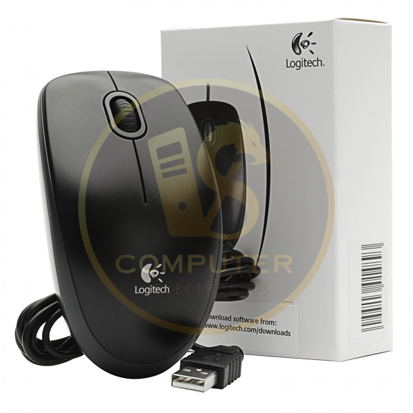 Chuột máy tính Logitech B100 Đen