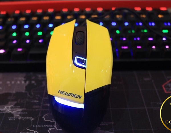 Chuột gaming Newmen G10 (Vàng)