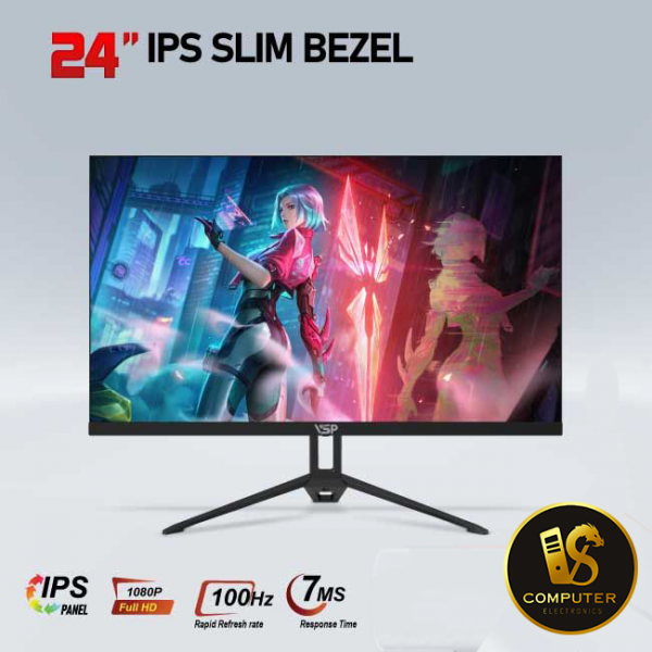 [HOT] Màn hình VSP IPS Thinking 24inch tràn viền IP2408S – 100HZ