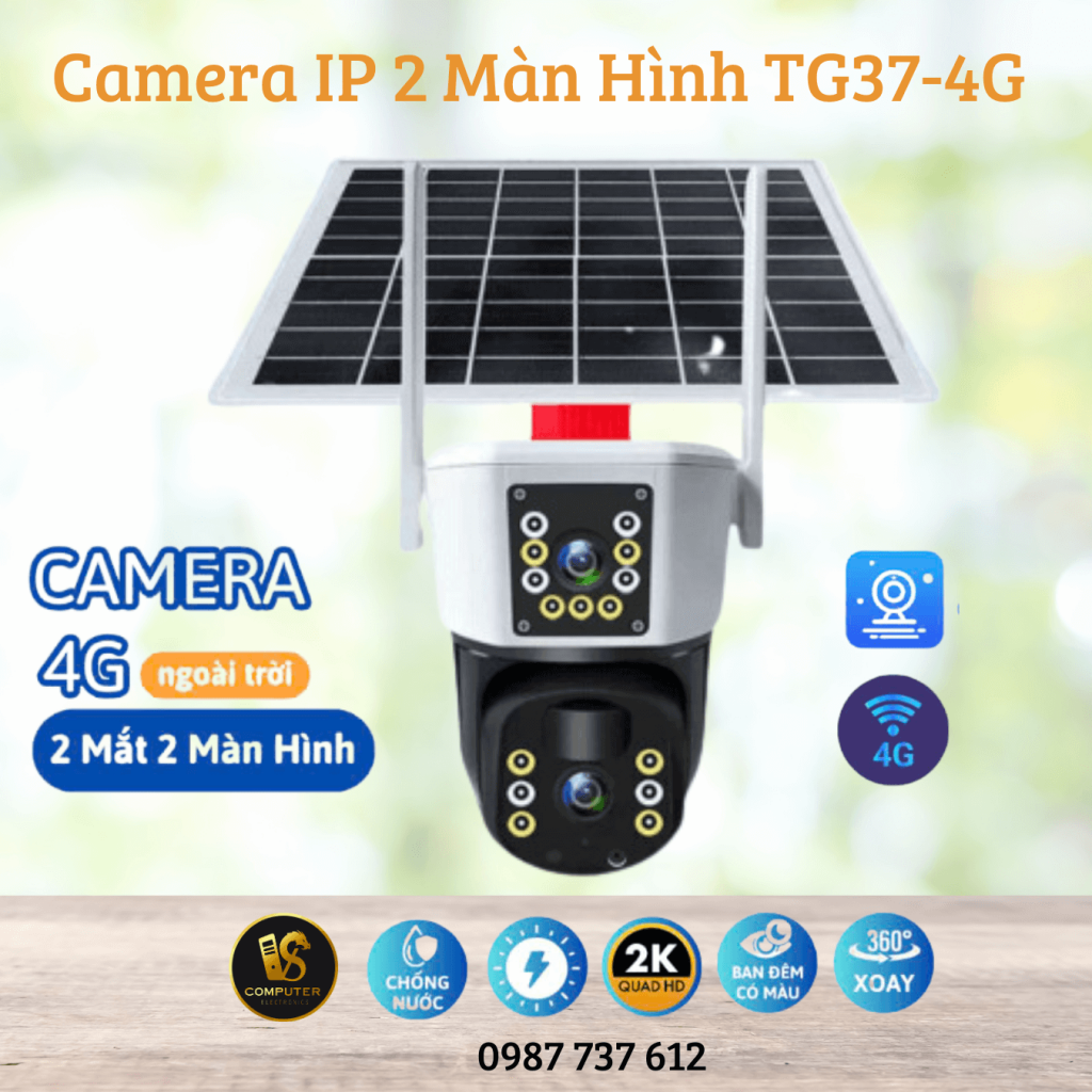 Camera IP 2 Màn Hình TG37-4G (1)