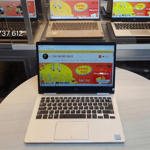 Dell Inspiron 7370, i7, Gen 8, Cũ Đẹp, Mỏng Nhẹ, Giá Rẻ, Màu Nhôm