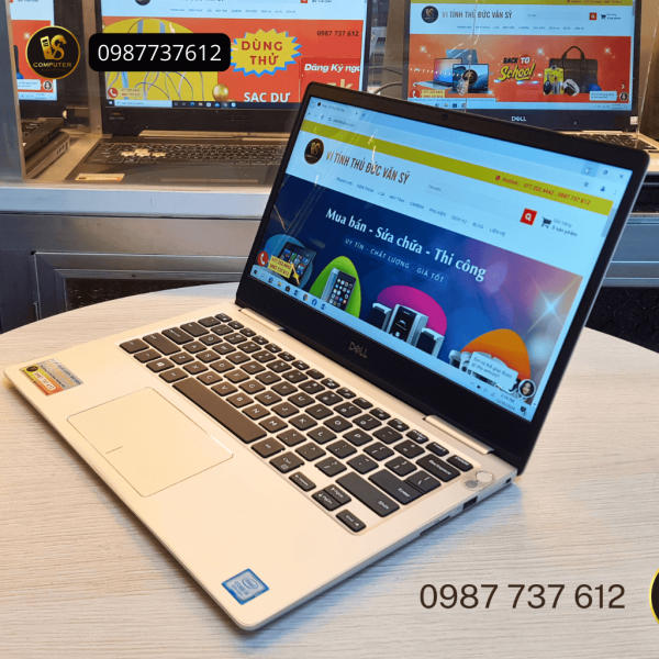Dell Inspiron 7380, i5, Gen 8, Cũ Đẹp, Mỏng Nhẹ, Giá Rẻ, Màu Nhôm