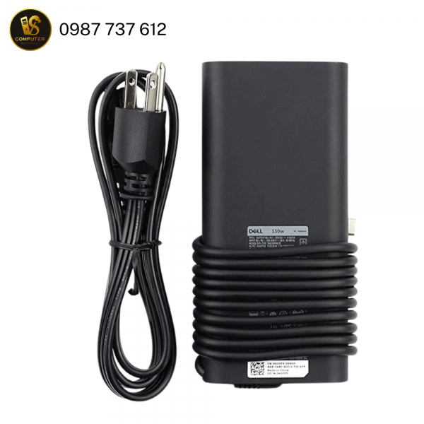 Sạc Adapter Laptop Dell 130W 20V 6.5A Type-C (USB-C) Chính Hãng