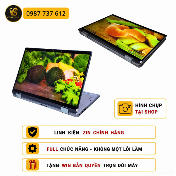 Dell Latitude 7420 2-in-1 i7 Gen 11 – Cảm ứng – Xoay Gập 360 độ