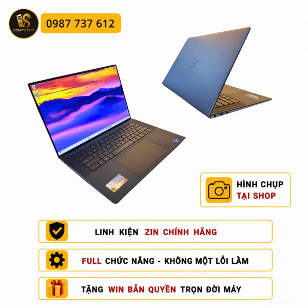 Dell Precision 5560 – Laptop chuyên Đồ Họa, Dựng Phim, Lập Trình chuyên nghiệp