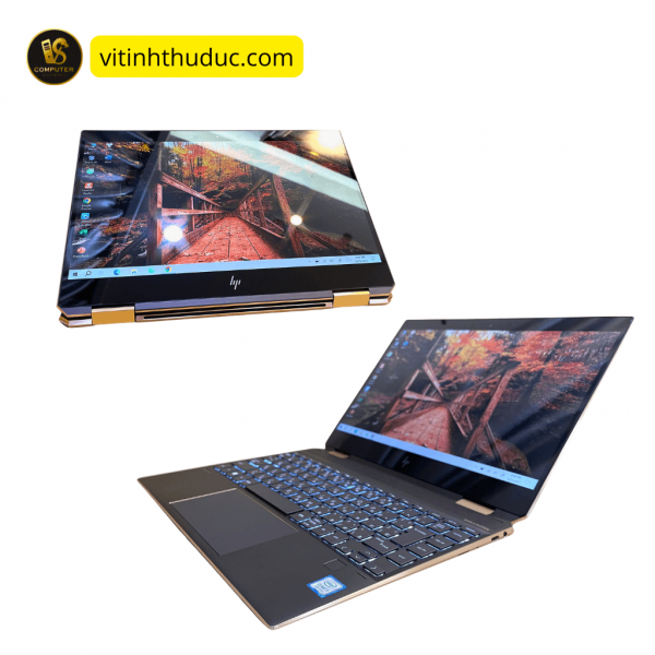 HP Spectre x360 13-ae0xx- i5 full box – Màn hình cảm ứng, gập xoay 360, mỏng, nhẹ, sang trọng