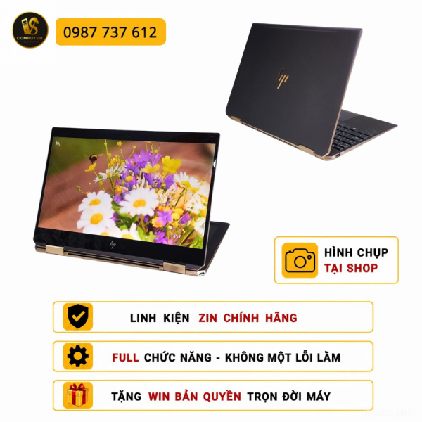 HP Spectre X360 Convertible 13-AP0XXX – i7, cảm ứng, xoay gập 360°