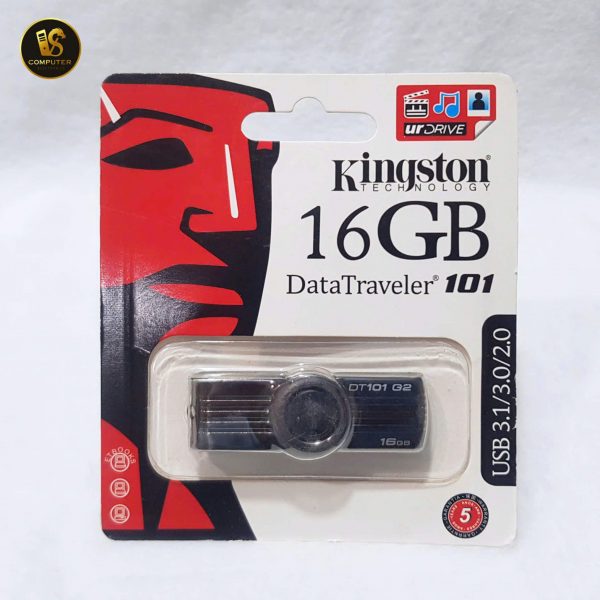 USB 16GB Kingston DataTraveler 101 G2 – Lưu Trữ Ổn Định, Bền Bỉ, Giá Tiết Kiệm