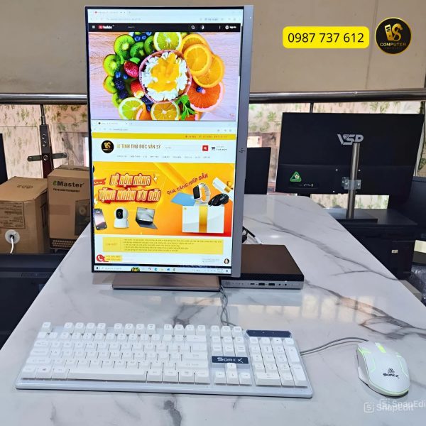 MÀN HÌNH HP ELITEDISPLAY E243 24 INCH IPS FULL HD – VIỀN MỎNG, XOAY DỌC 90°, GIÁ TỐT VĂN PHÒNG