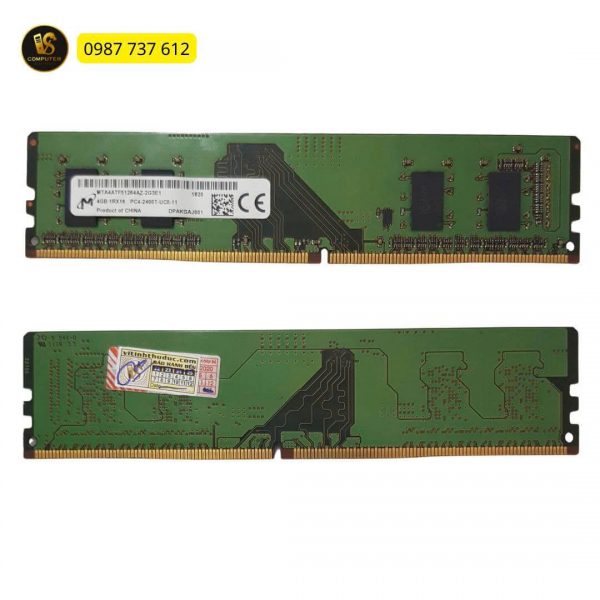 RAM Desktop Micron 4GB DDR4 Bus 2400MHz PC4-2400T – Ổn Định Cho Máy Tính Bàn