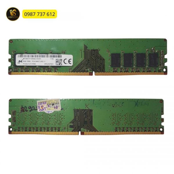 RAM Desktop Micron 8GB DDR4 Bus 2400MHz PC4-2400T – Hàng tháo máy Zin