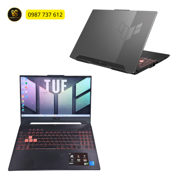 Laptop Asus TUF Gaming F15 FX507ZC4: RTX 3050 4GB | Core i5 Gen 12 | RAM 16GB Siêu Mượt