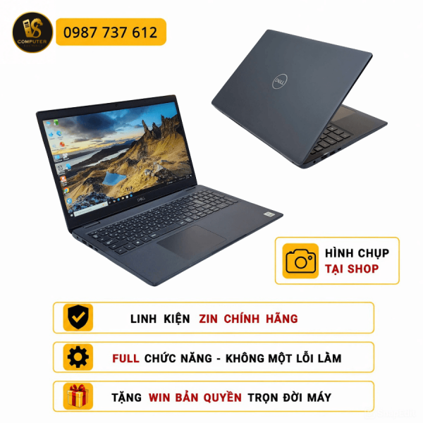 Laptop Dell Latitude 3510 | i5-10210U | RAM 8GB | SSD 256GB | 15.6 Inch – Laptop Văn Phòng Hoàn Hảo