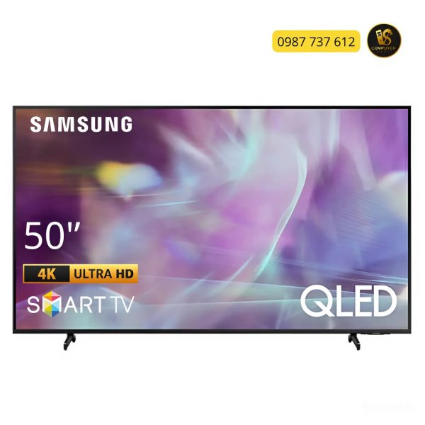 Smart Tivi QLED 4K 50 Inch Samsung QA50Q60AAK – Hình ảnh rực rỡ, thiết kế sang trọng