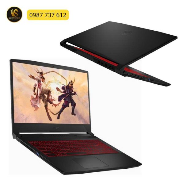 Laptop Gaming MSI Katana GF66 11UD: i7-11800H, RTX 3050 Ti, Màn 144Hz