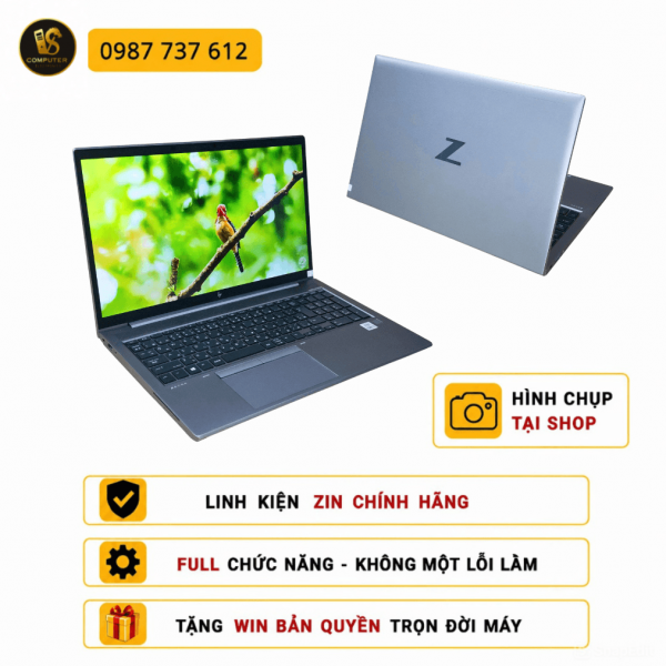HP ZBook Firefly 15 G7 Mobile Workstation i7-10510U | RAM 16GB | SSD 512GB | NVIDIA Quadro P520 4GB