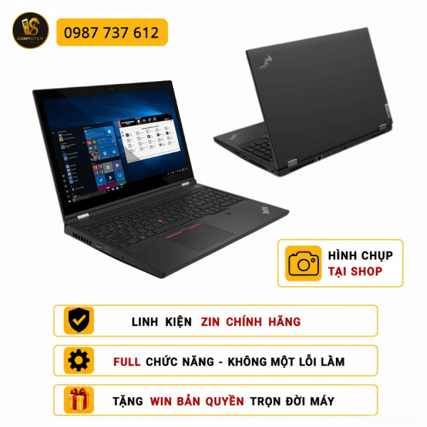 Laptop ThinkPad P15 Gen 1 i7-10850H RAM 32GB SSD 1TB Quadro RTX 3000 FHD