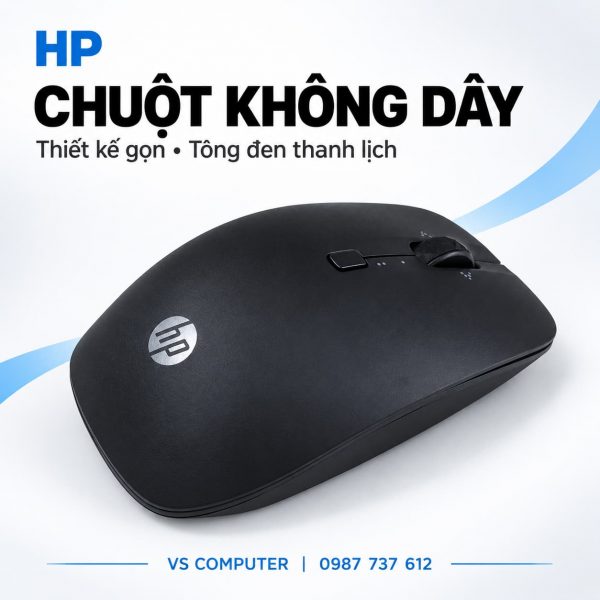 Chuột HP không dây đen thanh lịch- vi-tinh-thu-duc-van-sy